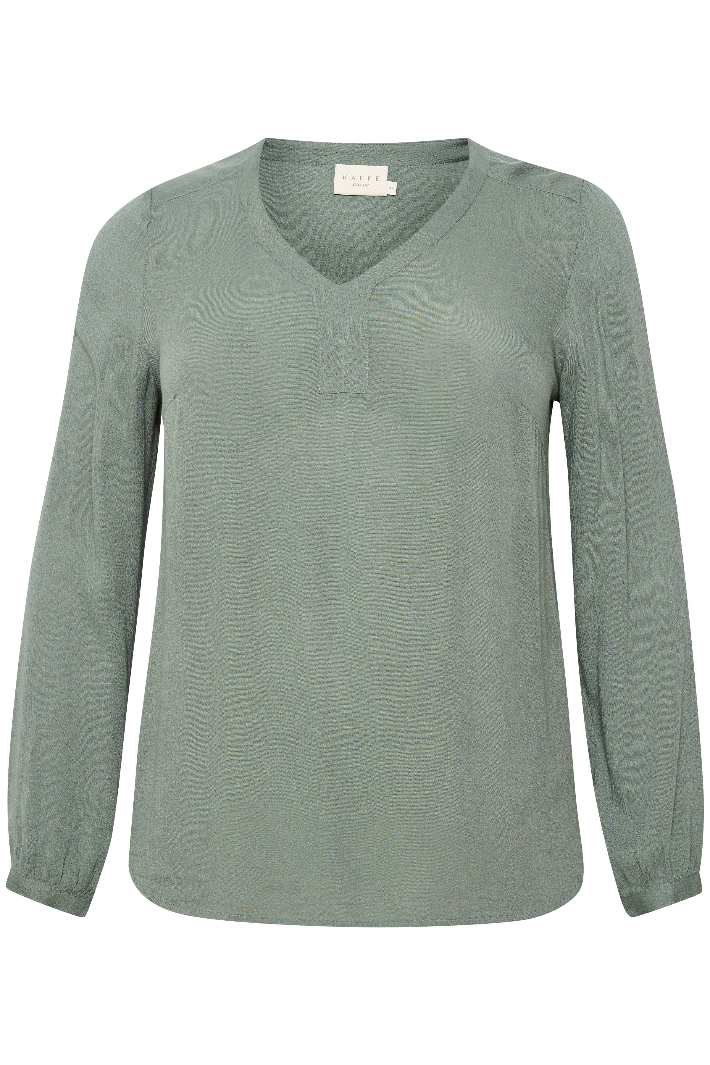 Bluse i crepe-viscose fra Kaffe Curve - Image 15