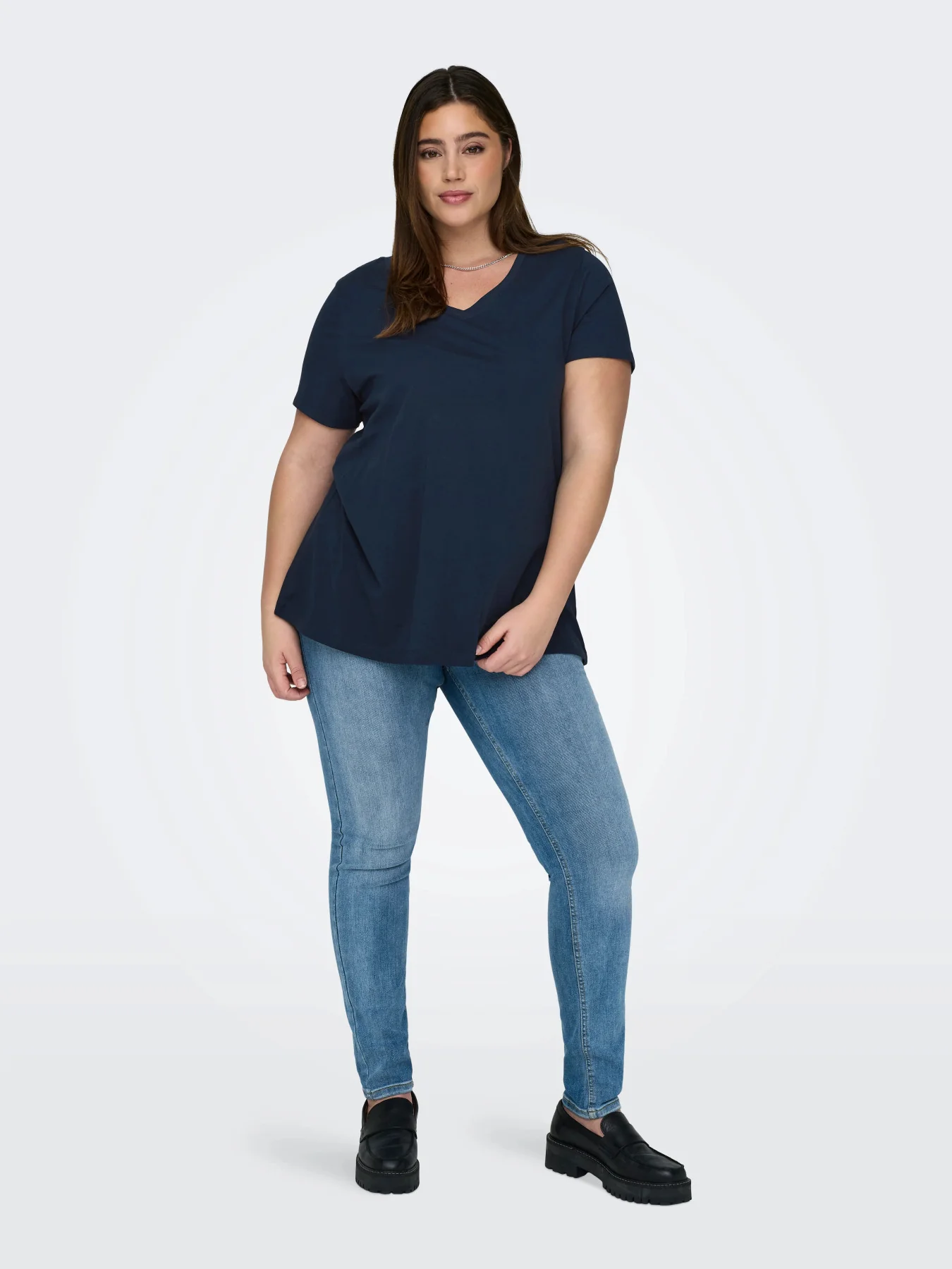 CARBONNIE -T-shirt med A-form- NOOS - Image 17