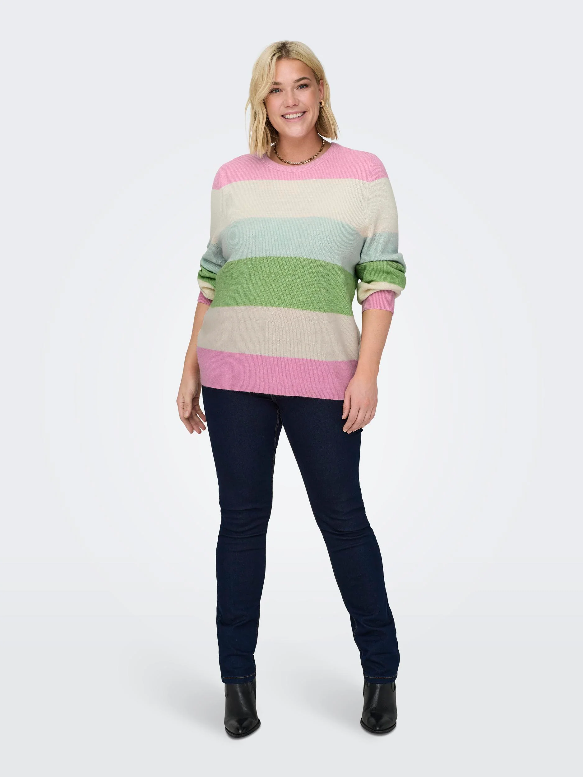 CARNEW DARIA L/S STRIPE PULLOVER KNIT - Image 10