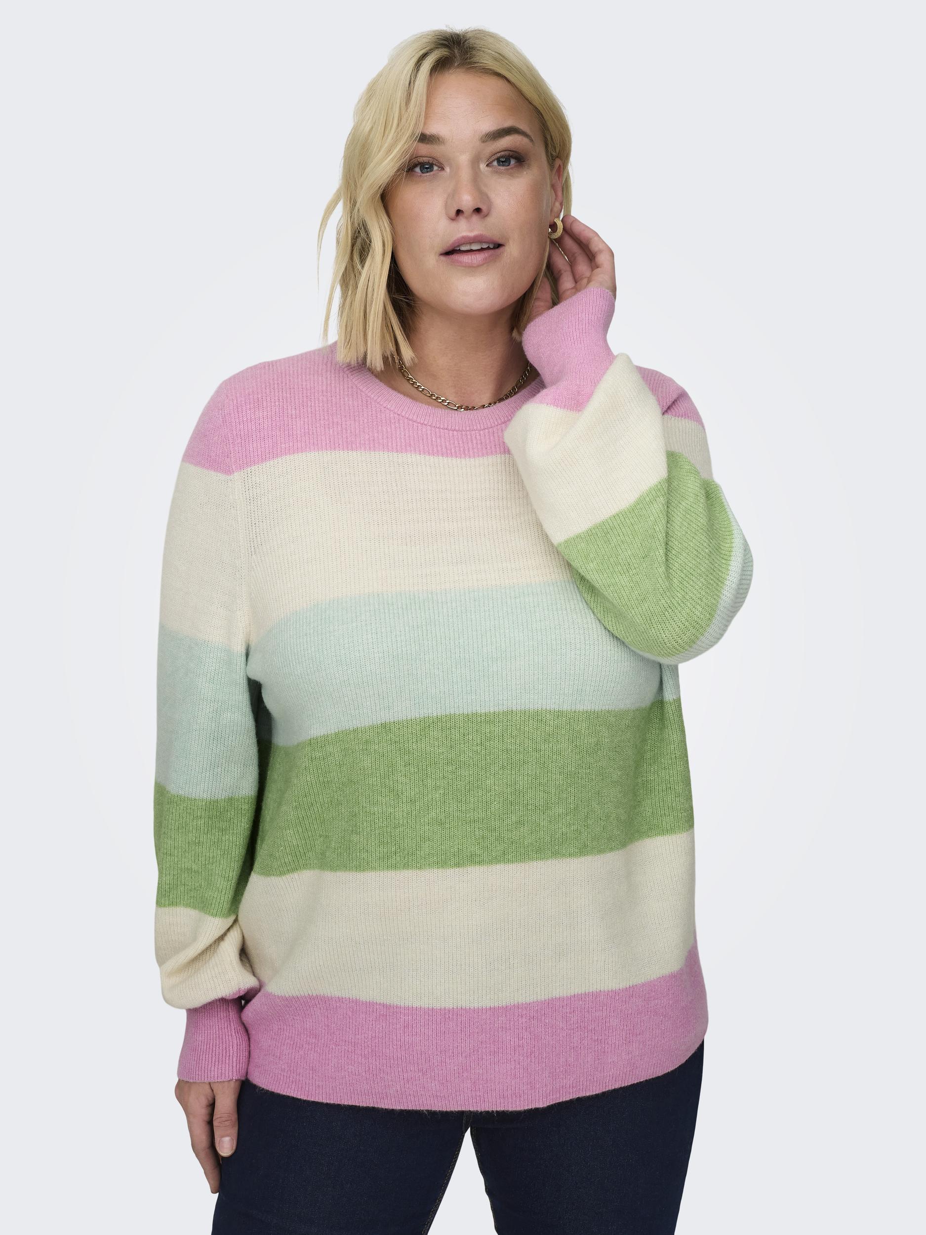 CARNEW DARIA L/S STRIPE PULLOVER KNIT - Image 3