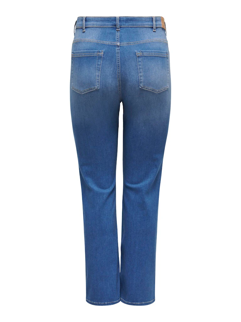 CARWILLY - Højtaljede Jeans med lige ben - Noos - Image 4
