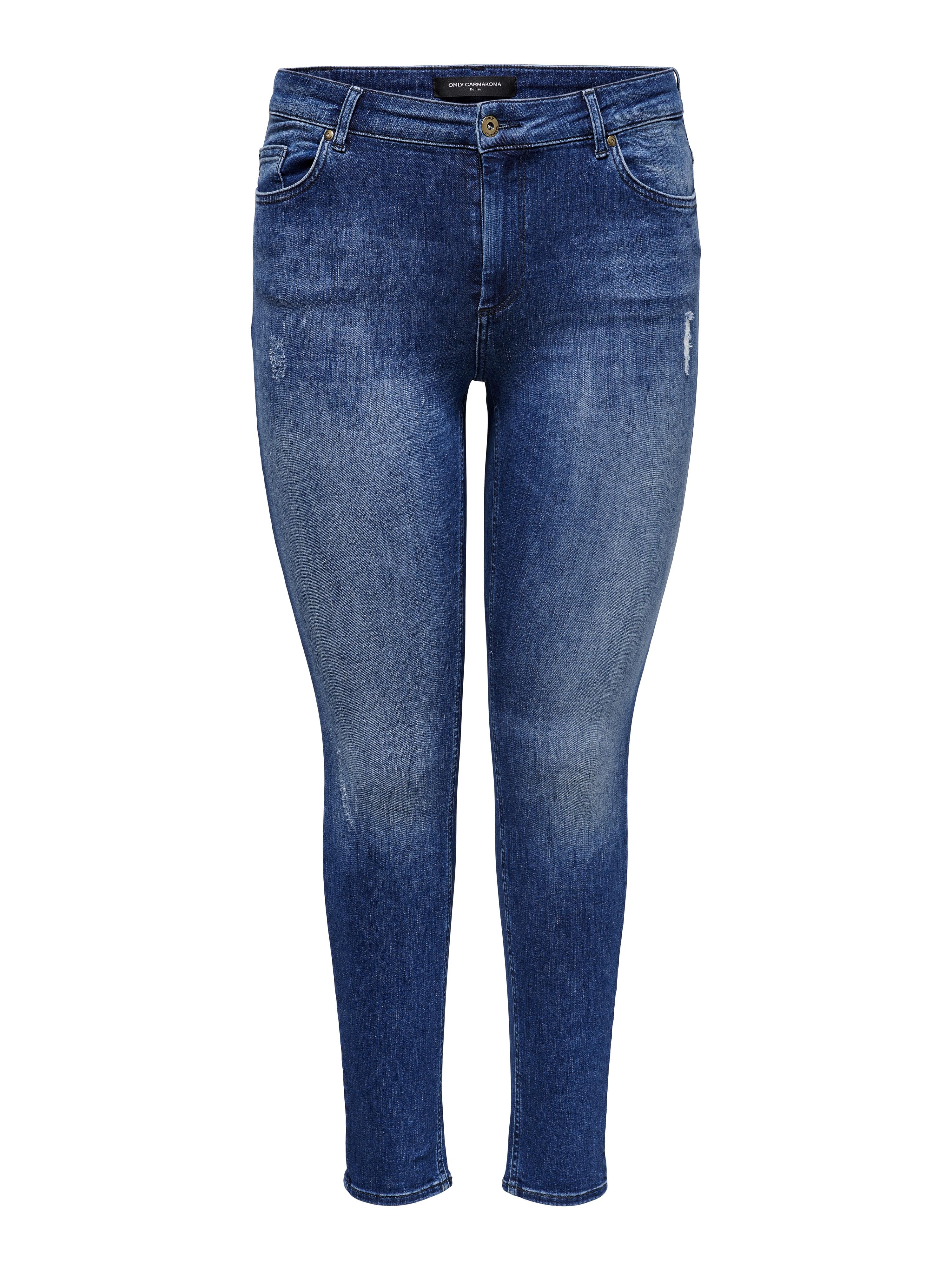 Carmakoma Skinny Jeans Plus Size – Regular Fit Høj Talje - Image 5