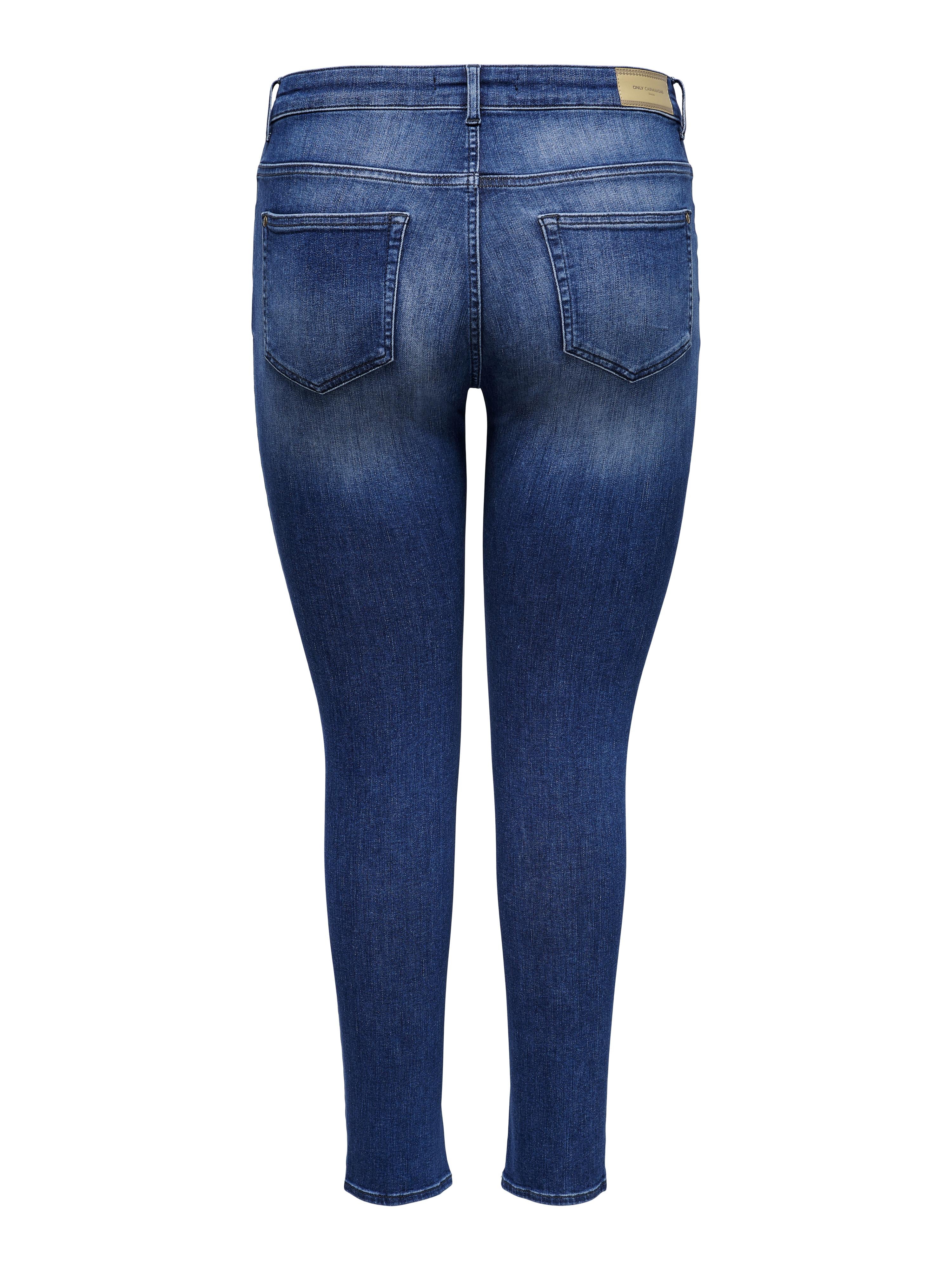 Carmakoma Skinny Jeans Plus Size – Regular Fit Høj Talje - Image 6