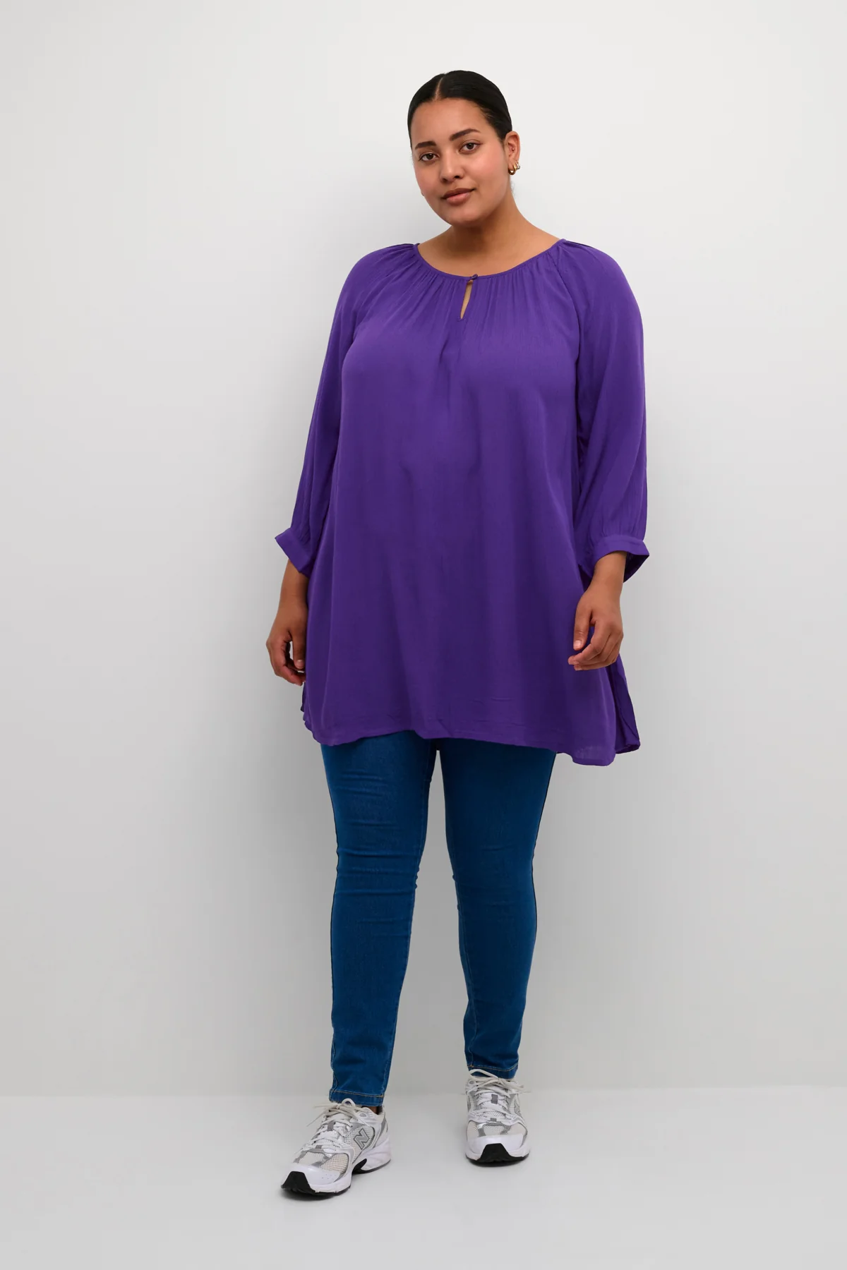 Tunic i viscose fra Kaffe Curve - Noos - Image 29