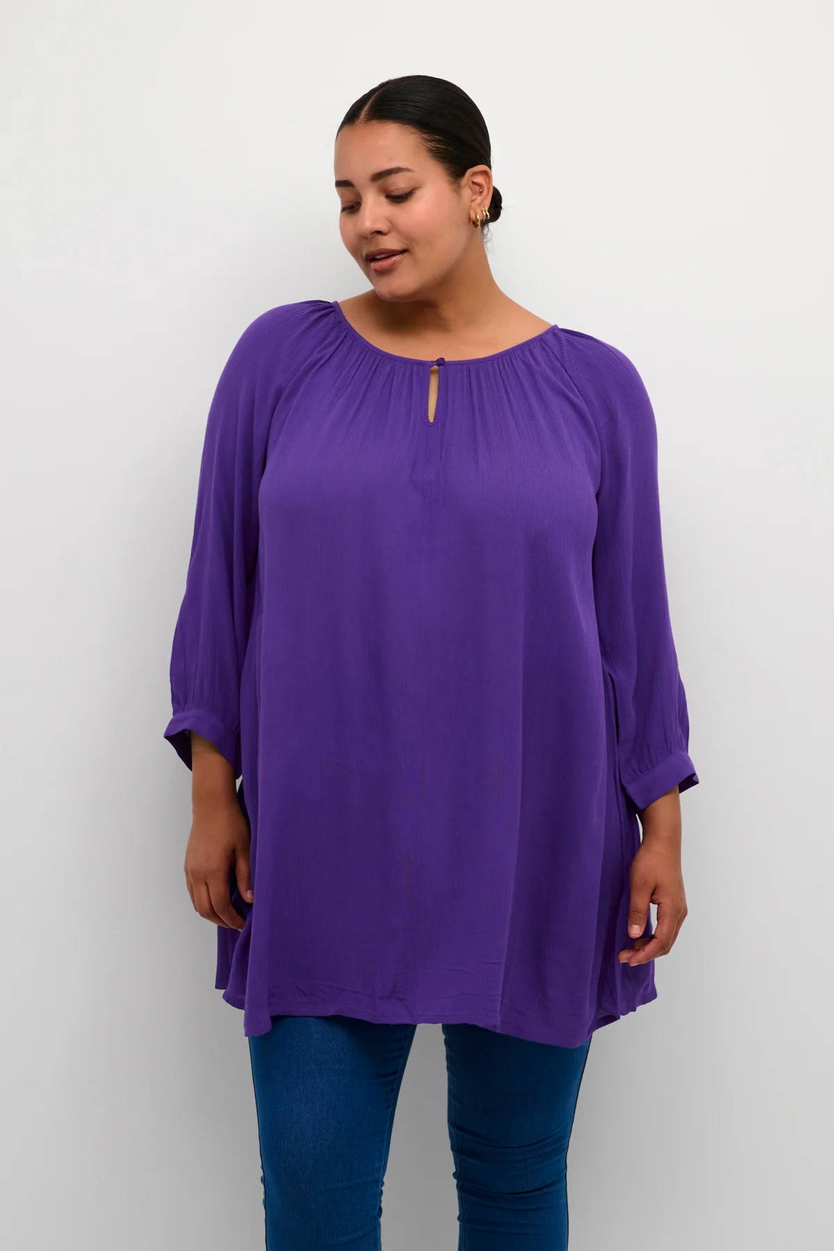 Tunic i viscose fra Kaffe Curve - Noos - Image 3