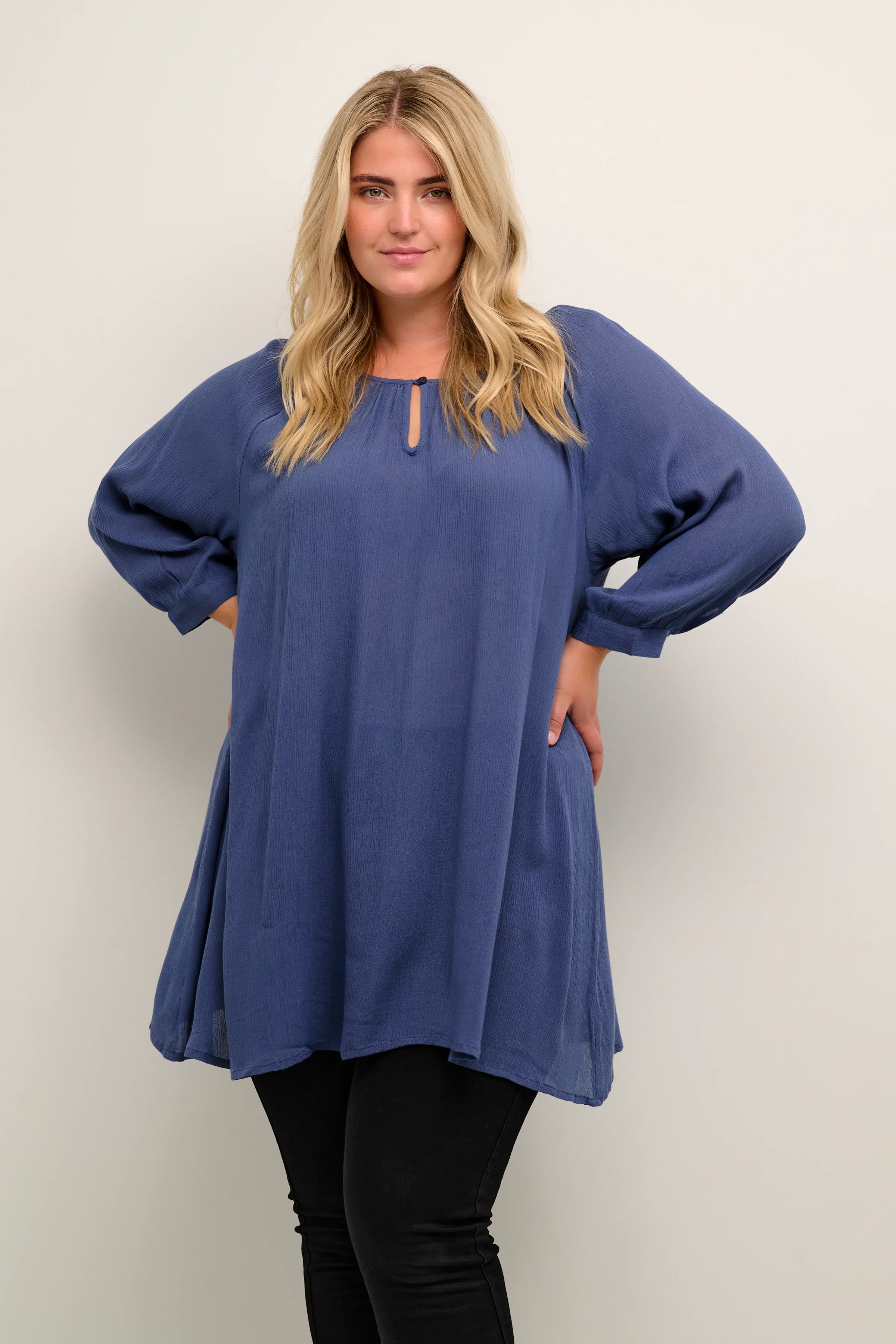 Tunic i viscose fra Kaffe Curve - Noos - Image 4
