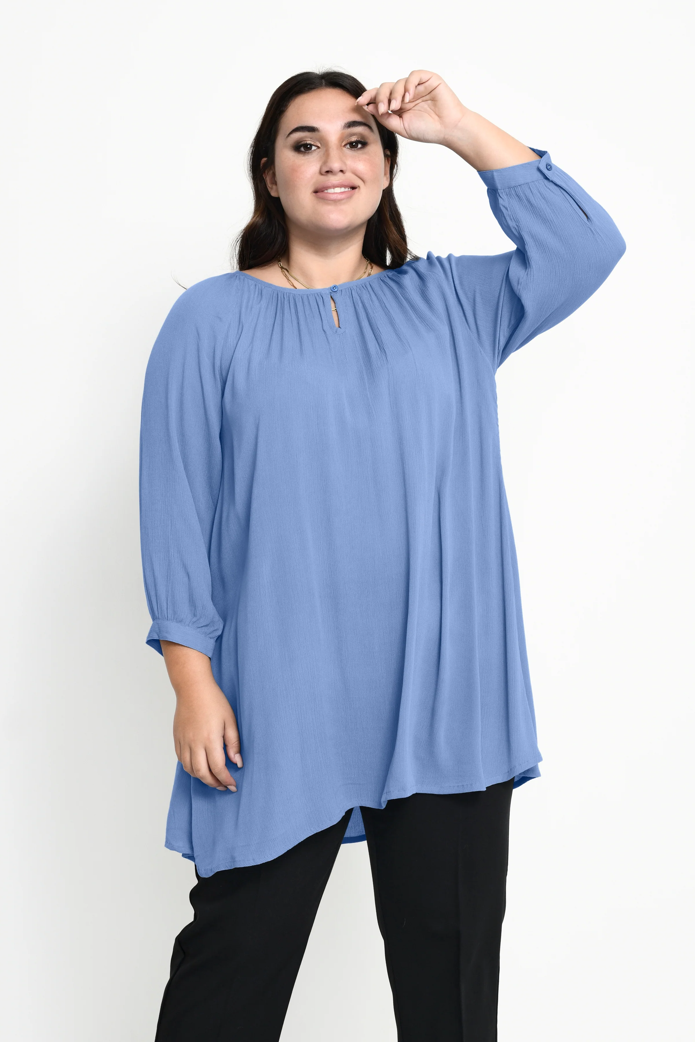 Tunic i viscose fra Kaffe Curve - Noos - Image 5