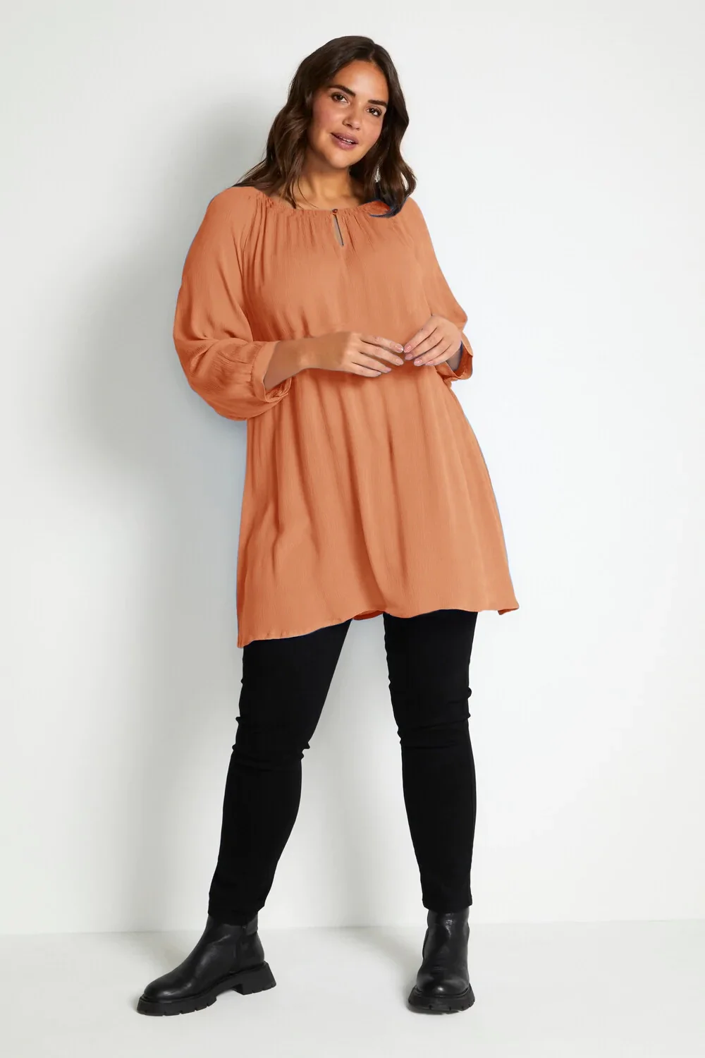 Tunic i viscose fra Kaffe Curve - Noos - Image 6